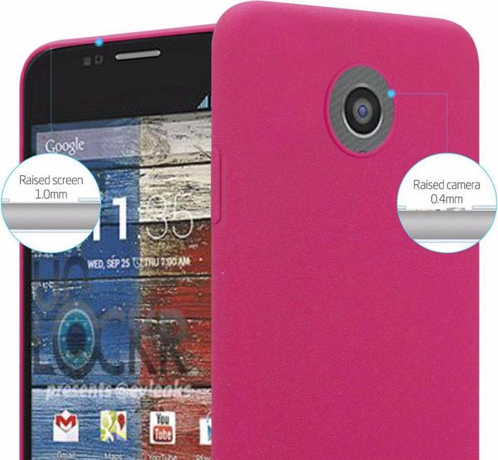 Image du produit Cadorabo Couverture rigide Frosty Cover (Motorola Moto G2 (2nd Gen))