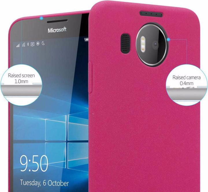 Actual product image Cadorabo Hard Cover Frosty Cover (Nokia Lumia 950 XL)
