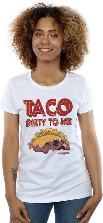Image du produit - T-shirt DEADPOOL TACO DIRTY TO ME - Femme (L)