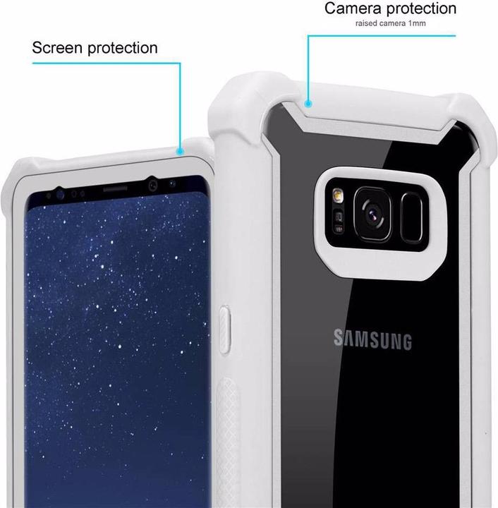 Produktbild Cadorabo Hybrid 2-in-1 Acrylic Cover (Samsung Galaxy S8+)