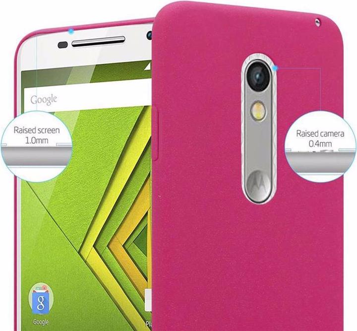 Actual product image Cadorabo Hard Cover Frosty Cover (Motorola Moto X Play)