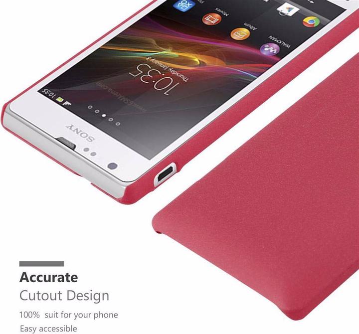 Productafbeelding Cadorabo Harde kaft Frosty Cover (Sony Xperia SP)