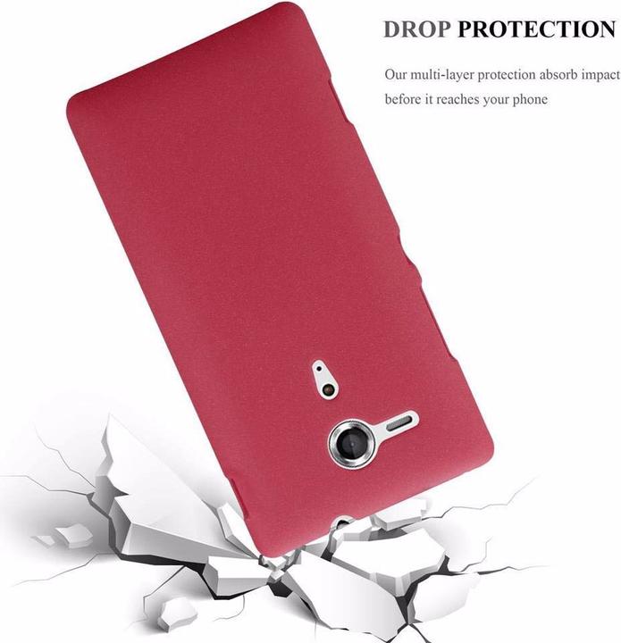 Productafbeelding Cadorabo Harde kaft Frosty Cover (Sony Xperia SP)