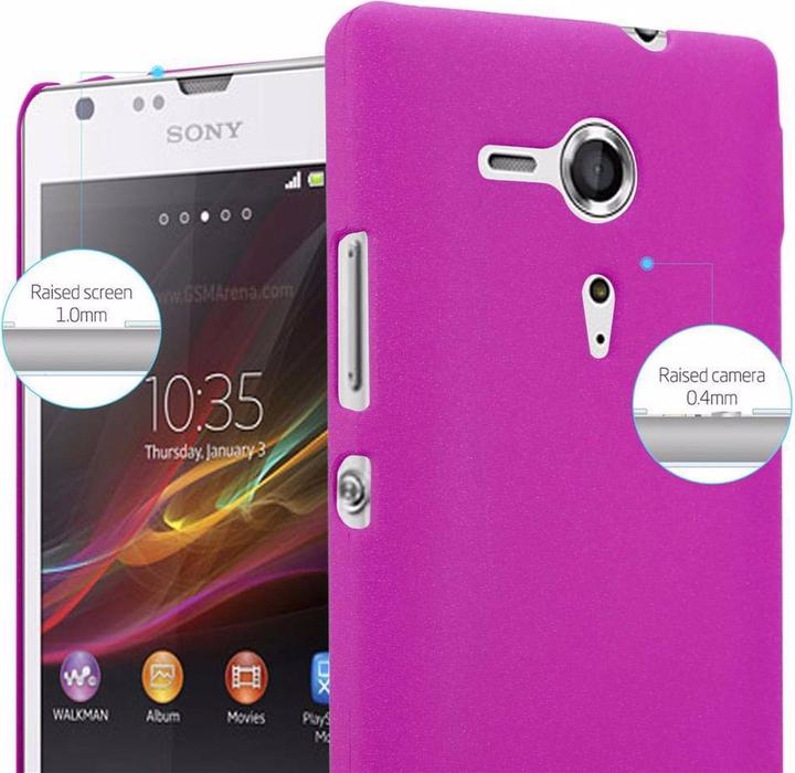 Productafbeelding Cadorabo Harde kaft Frosty Cover (Sony Xperia SP)