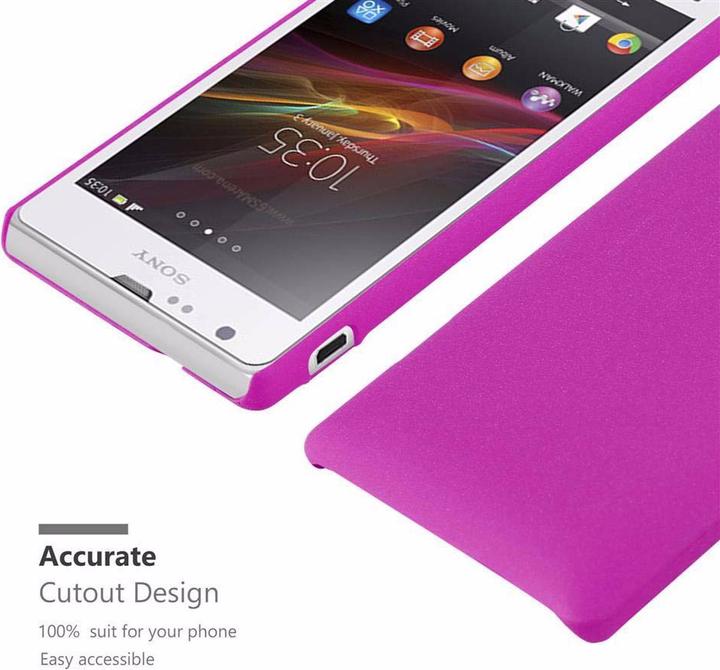 Productafbeelding Cadorabo Harde kaft Frosty Cover (Sony Xperia SP)