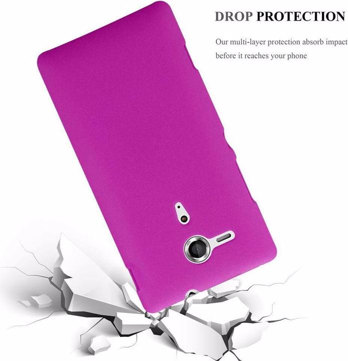 Productafbeelding Cadorabo Harde kaft Frosty Cover (Sony Xperia SP)