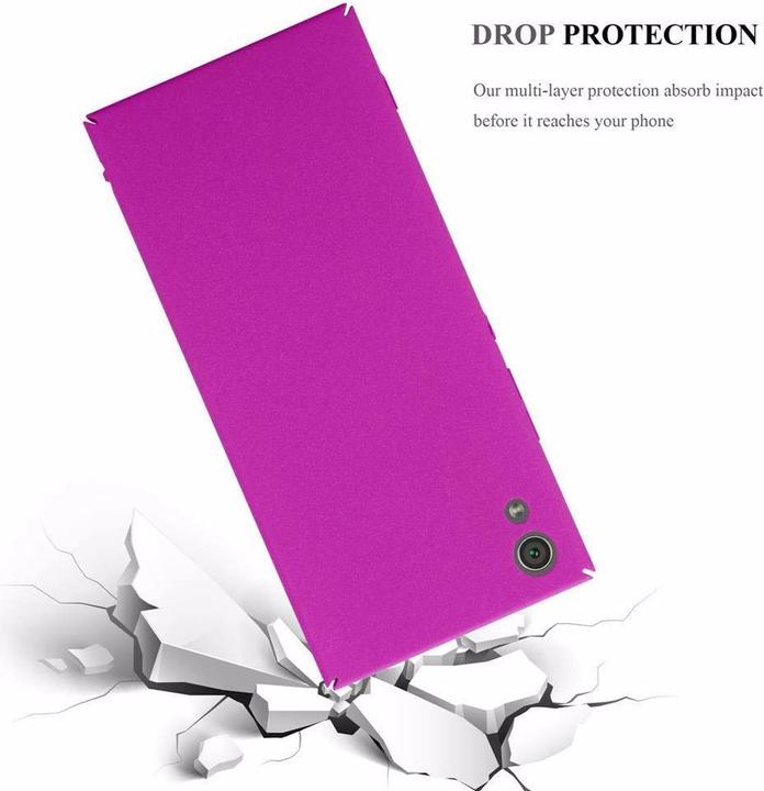 Actual product image Cadorabo Hard Cover Frosty Cover (Sony Xperia XA1)