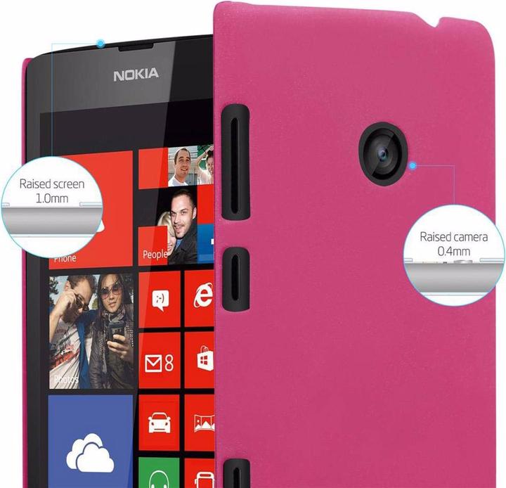 Actual product image Cadorabo Hard Cover Frosty Cover (Nokia Lumia 520, Nokia Lumia 521)