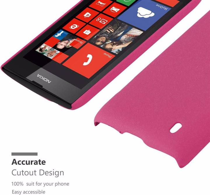 Actual product image Cadorabo Hard Cover Frosty Cover (Nokia Lumia 520, Nokia Lumia 521)