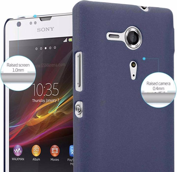 Productafbeelding Cadorabo Harde kaft Frosty Cover (Sony Xperia SP)