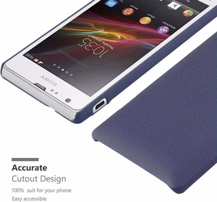 Productafbeelding Cadorabo Harde kaft Frosty Cover (Sony Xperia SP)