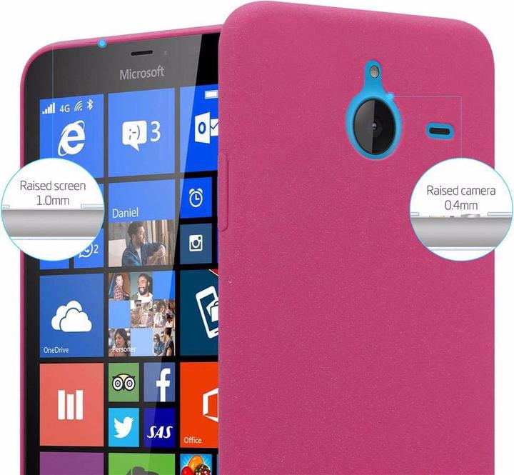 Actual product image Cadorabo Hard Cover Frosty Cover (Microsoft Lumia 640 XL)
