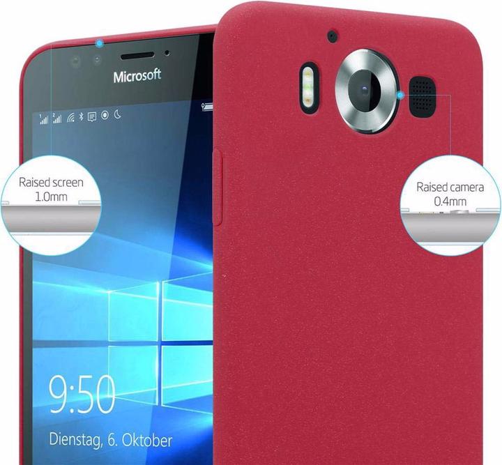 Image du produit Cadorabo Couverture rigide Frosty Cover (Nokia Lumia 950 XL)