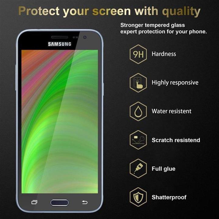 Immagine prodotto Cadorabo Vetro di protezione del display a schermo intero (3 Pezzo/i, Samsung Galaxy J3 (2016))