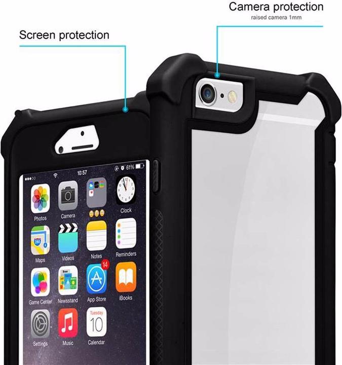 Produktbild Cadorabo Hybrid 2-in-1 Acrylic Cover (Apple iPhone 6)
