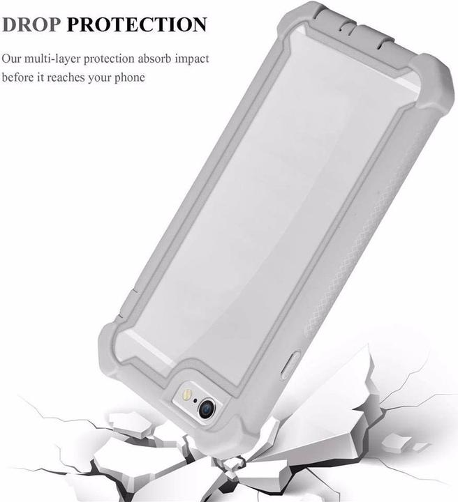 Actual product image Cadorabo Hybrid 2-in-1 Acrylic Cover (Apple iPhone 6)