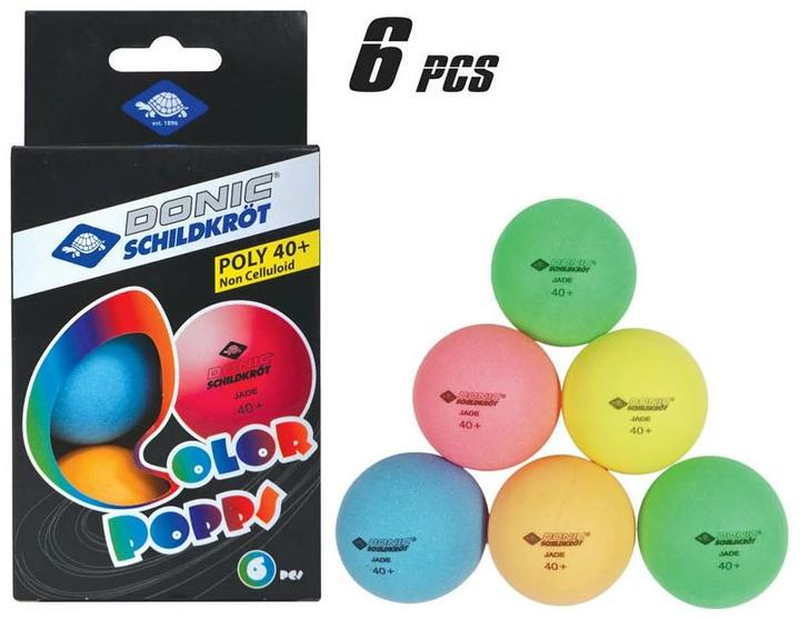 Immagine prodotto Donic Schildkröt Palline da PingPong Colore (6 pz.)