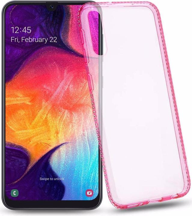 Actual product image Cadorabo TPU Ultra Slim Rhinestone Cover (Samsung Galaxy A50)