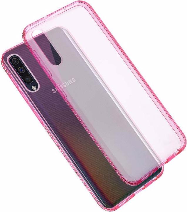 Actual product image Cadorabo TPU Ultra Slim Rhinestone Cover (Samsung Galaxy A50)