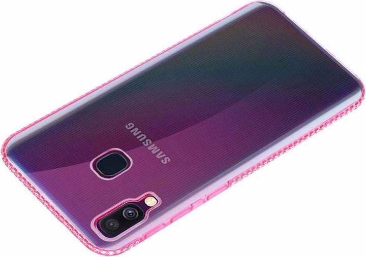 Actual product image Cadorabo TPU Ultra Slim Rhinestone Cover (Samsung Galaxy A40)