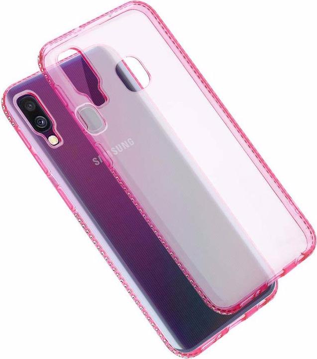 Actual product image Cadorabo TPU Ultra Slim Rhinestone Cover (Samsung Galaxy A40)
