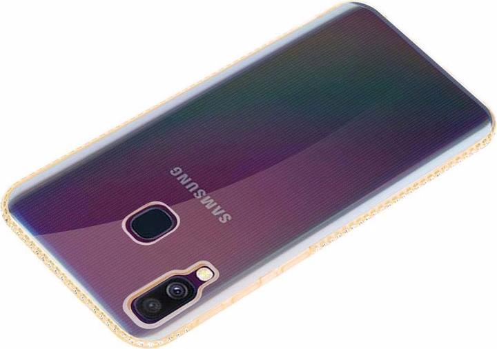 Actual product image Cadorabo TPU Ultra Slim Rhinestone Cover (Samsung Galaxy A40)