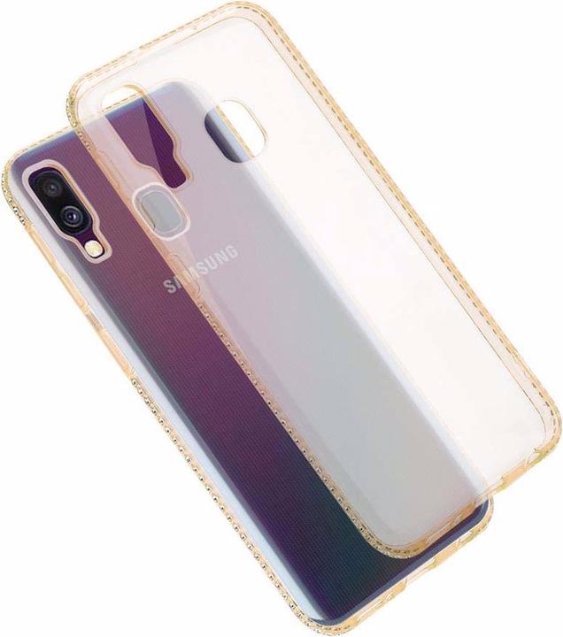 Actual product image Cadorabo TPU Ultra Slim Rhinestone Cover (Samsung Galaxy A40)