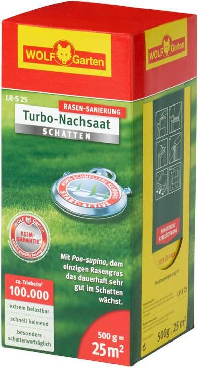 Immagine prodotto Wolf-Garten Turbo risemina prato d'ombra LR-S 25 (Semi di piante)