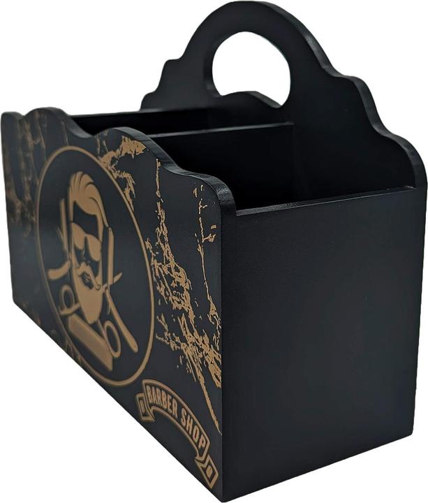 Image du produit Bate Porte-ciseaux Barbershop Noir