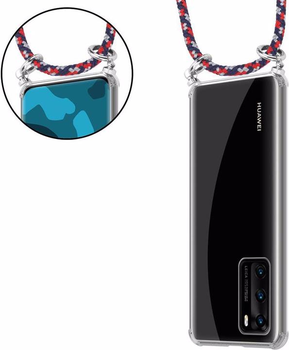 Produktbild Cadorabo TPU Handy Kette SILBER Cover