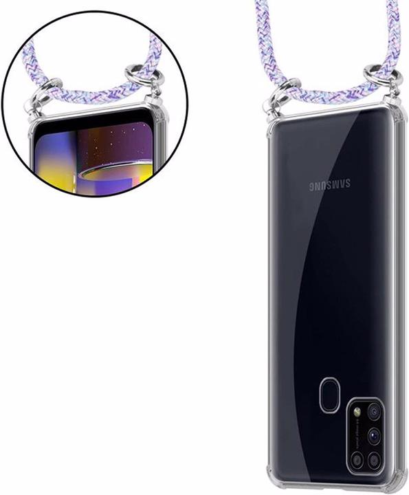 Produktbild Cadorabo TPU Handy Kette SILBER Cover