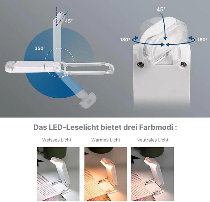 Produktbild Hermex Wiederaufladbare Leselampe