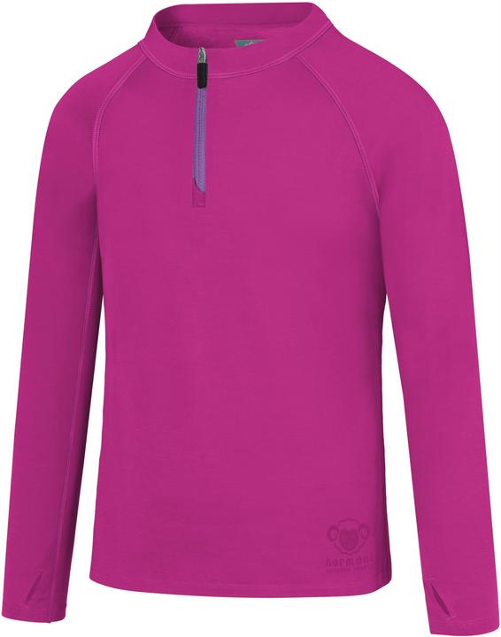 Immagine prodotto Normani Kinder Merino Langarm mit 1/4 Zipper „Nyapari“ - 9545 (158, 164)