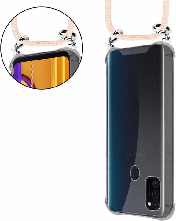 Produktbild Cadorabo TPU Handy Kette SILBER Cover