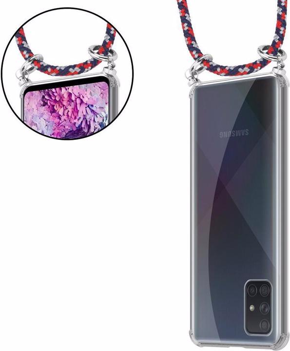 Produktbild Cadorabo TPU Handy Kette SILBER Cover
