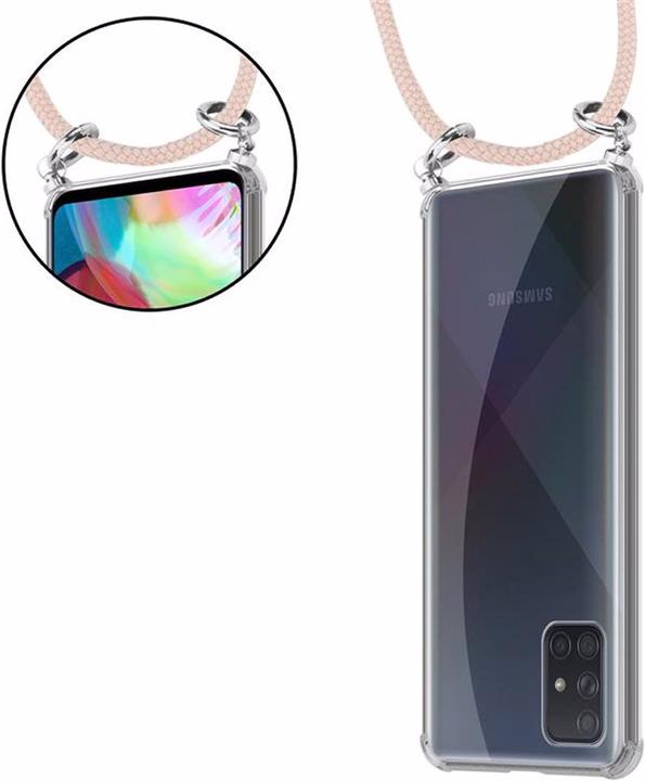 Produktbild Cadorabo TPU Handy Kette SILBER Cover