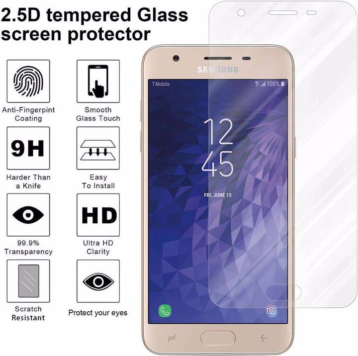 Image du produit Cadorabo Verre de protection d'écran (1 pièce(s), Samsung Galaxy J3 (2018))