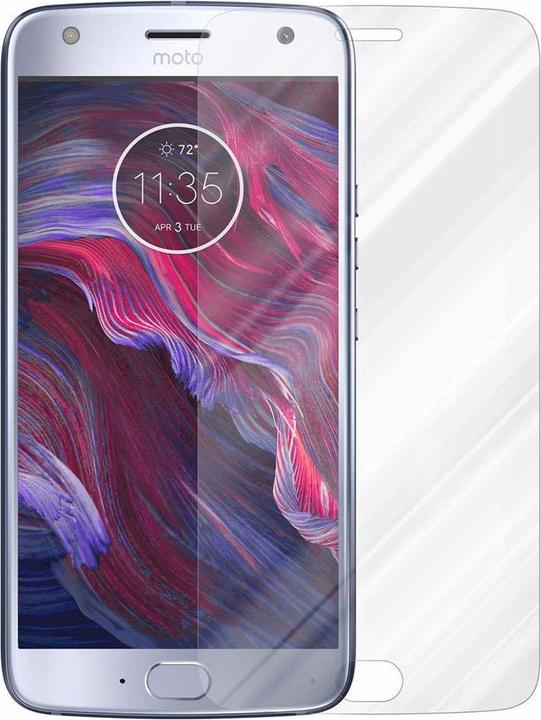 Actual product image Cadorabo Display protection glass (1 Piece, Motorola Moto X4)