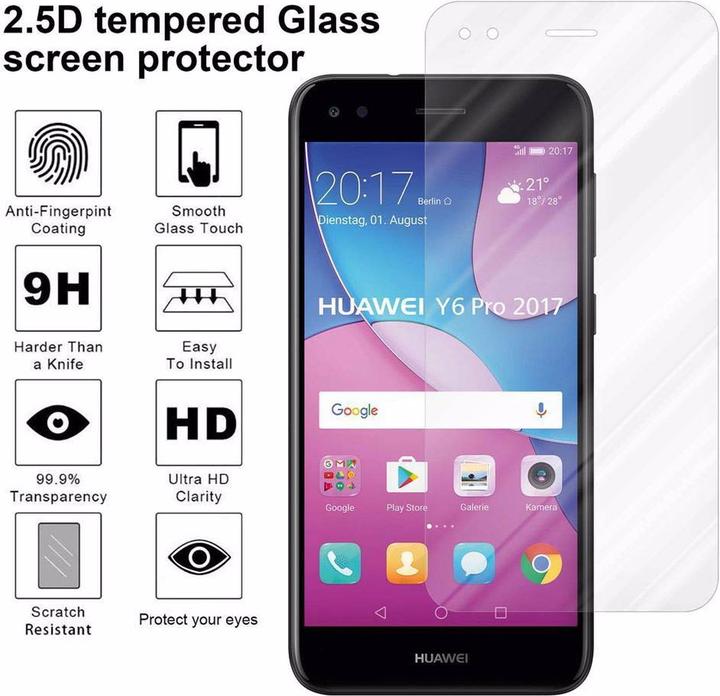 Produktbild Cadorabo Displayschutzglas (1 Stück, Huawei Y6 Pro (2017))