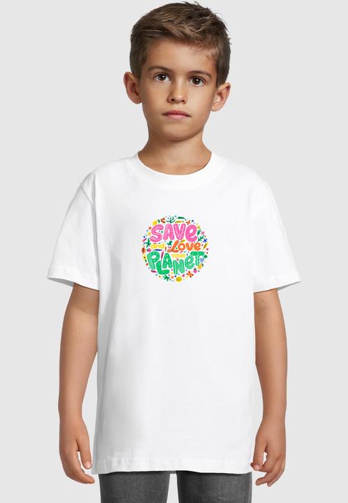 Produktbild Mister Tee MisterTee Kids Save And Love Tee - 197193 (122)