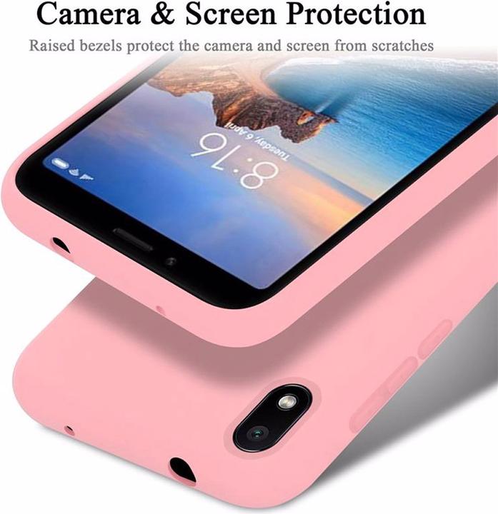 Actual product image Cadorabo TPU Liquid Silicone Case Cover (Xiaomi Redmi 7A)