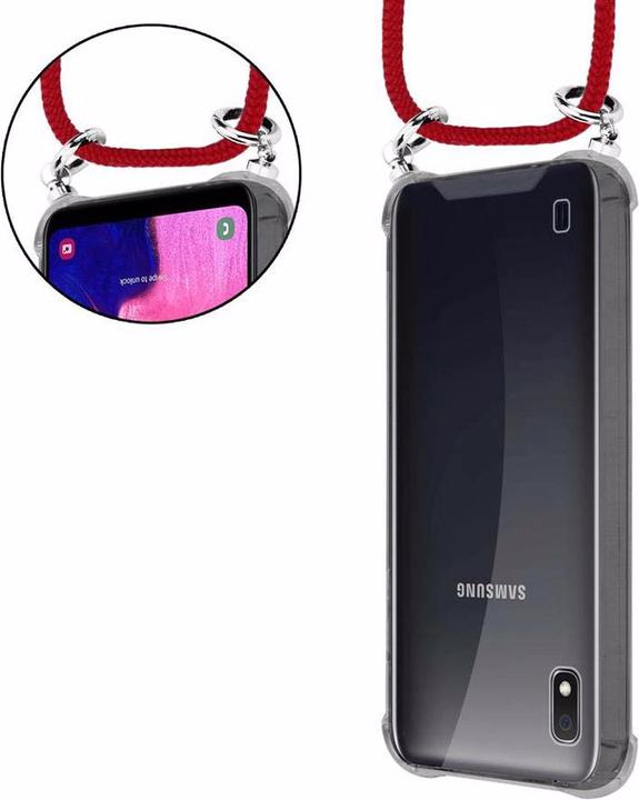Produktbild Cadorabo TPU Handy Kette SILBER Cover