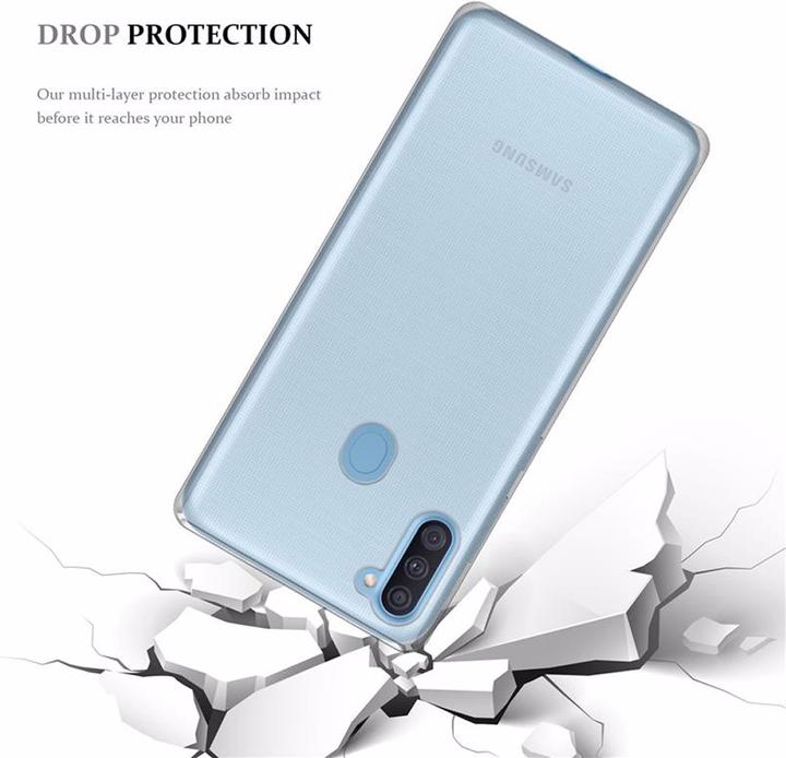 Immagine prodotto Cadorabo TPU ultra sottile AIR Cover (Samsung Galaxy M11, Samsung Galaxy A11)
