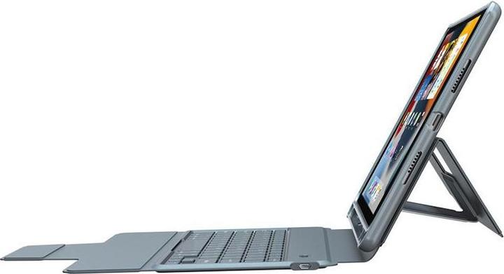 Produktbild eSTUFF Folio Keyboard Case iPad 10.2 DE Layout German QWERZ layout. Bluetooth 5.0 connection. micro (DE, iPad 10.2)