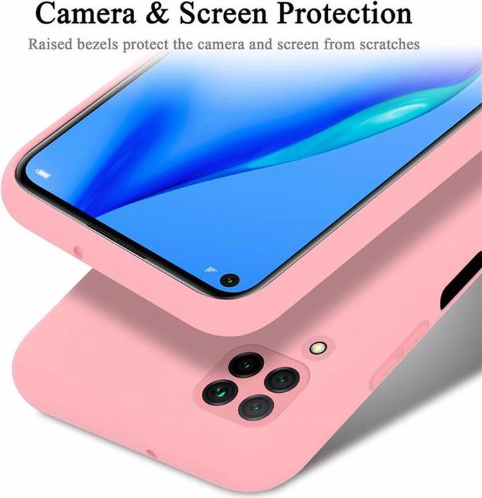 Immagine prodotto Cadorabo Copertura della cassa del silicone liquido TPU (Huawei Nova 6 SE, Huawei Nova 7i, Huawei P40 Lite)