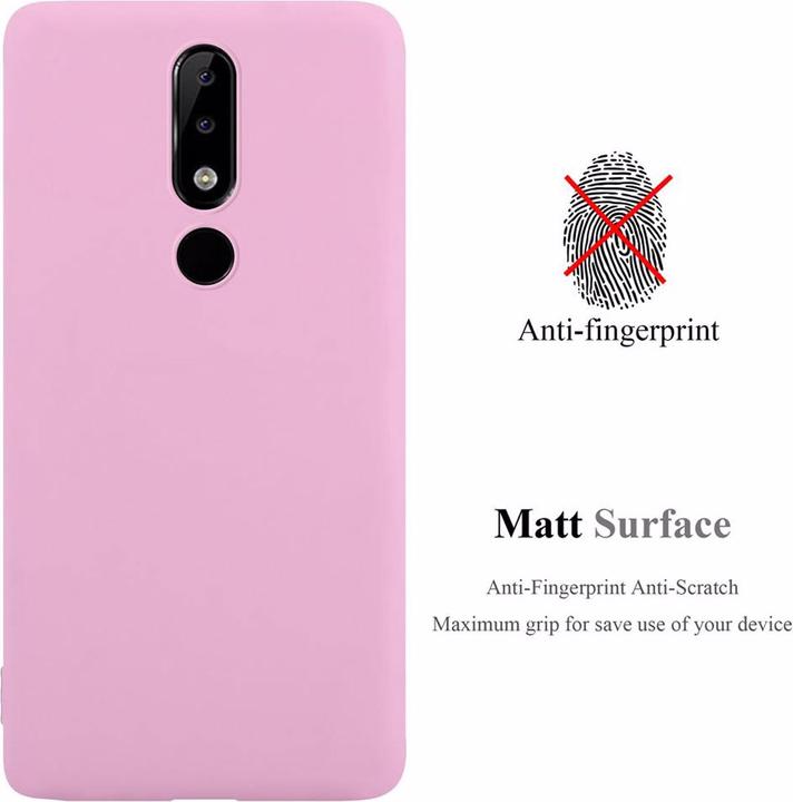 Productafbeelding Cadorabo TPU Candy Cover (Nokia 5.1 Plus)