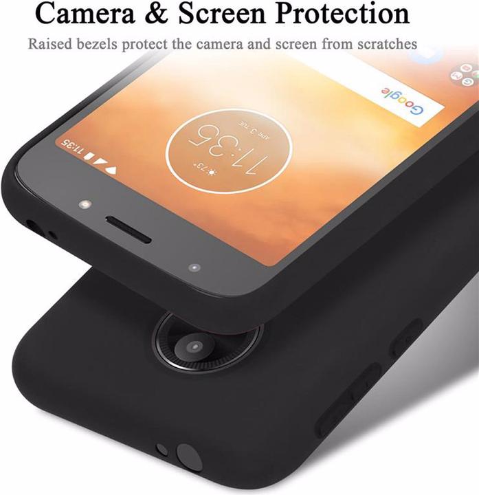 Immagine prodotto Cadorabo Copertura della cassa del silicone liquido TPU (Motorola Moto E5 Play Go)