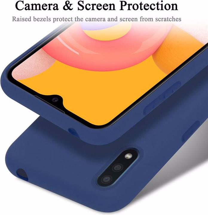 Immagine prodotto Cadorabo Copertura della cassa del silicone liquido TPU (Samsung Galaxy A01)