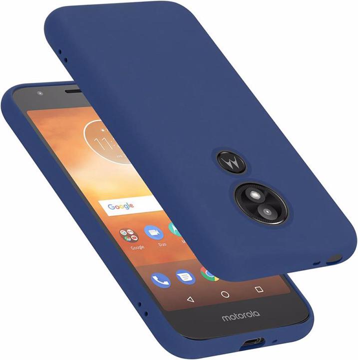 Immagine prodotto Cadorabo Copertura della cassa del silicone liquido TPU (Motorola Moto E5 Play Go)