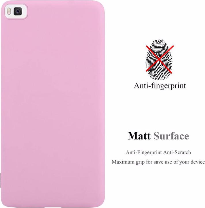 Actual product image Cadorabo TPU Candy Cover (Huawei P8)